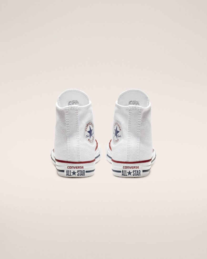 Zapatillas Altas Converse Chuck Taylor All Star Classic Niña Blancas | PE E2485W